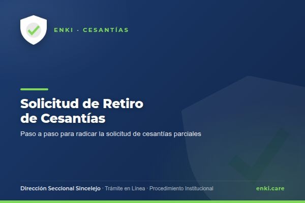 Solicitud de Retiro de Cesantías