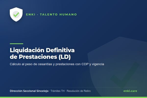Liquidación definitiva