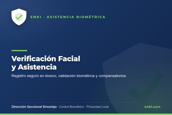 Verificación facial y toma de asistencia