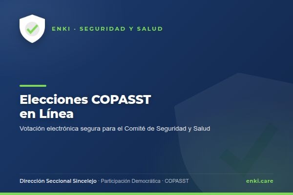 Votación Copasst 2021-2023